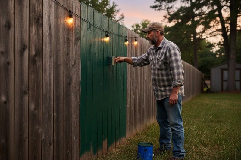 Fence, Deck, Or Porch Painting And Staining For Long-Term Durability